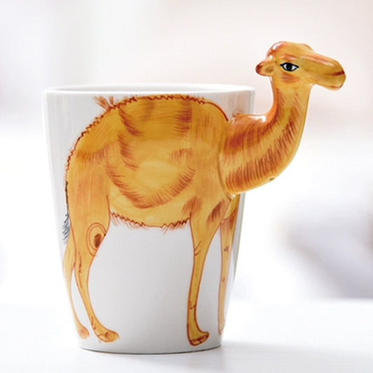 Fusion Cup 3D Hand Drawn Animal Ceramic Mug Camel